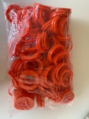 VAKUMLU GÜNEŞ ENERJİSİ SİLİKON CONTASI YERLİ KIRMIZI 100 LÜ PAKET